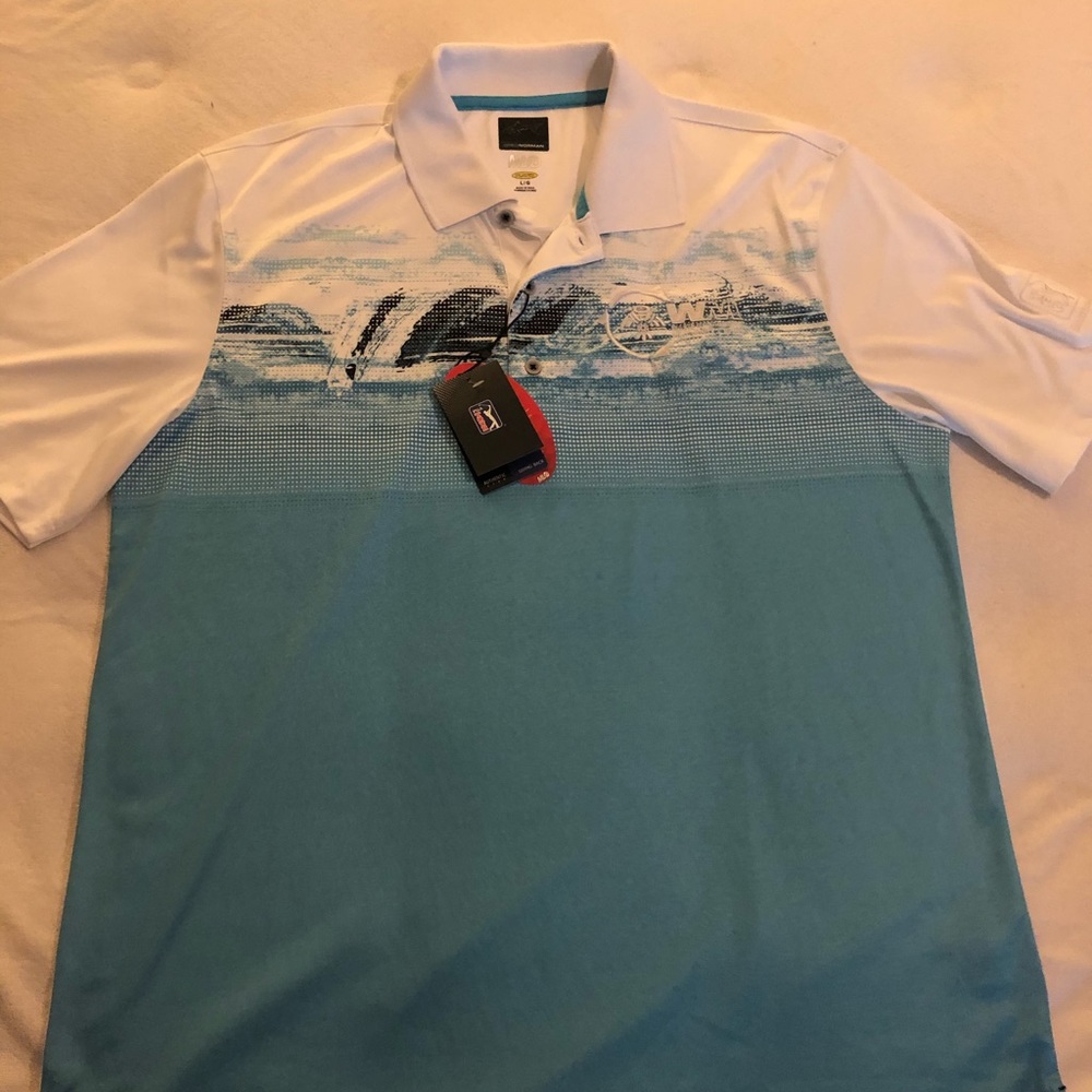 Greg Norman polo pga golf shirt